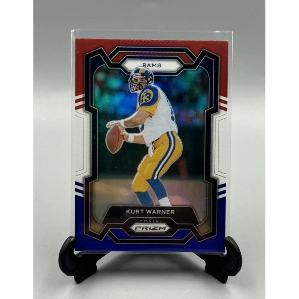 2023 Panini Prizm #166 Kurt Warner St‎ Louis Rams Red White Blue